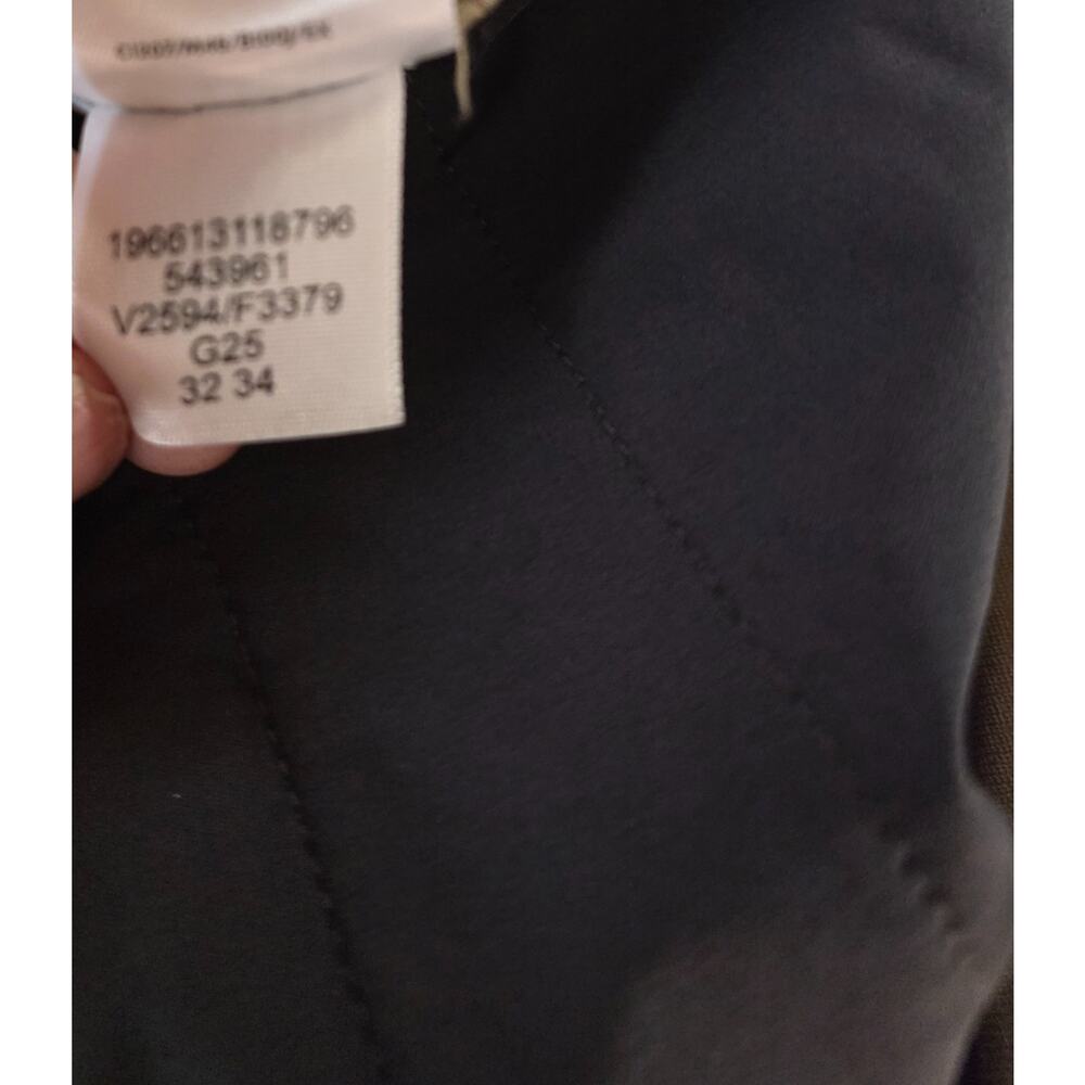 Lands' End Men's Traditional Fit Pants Size 32x34 Chino Khaki Trousers Beige Tan - Picture 6 of 9